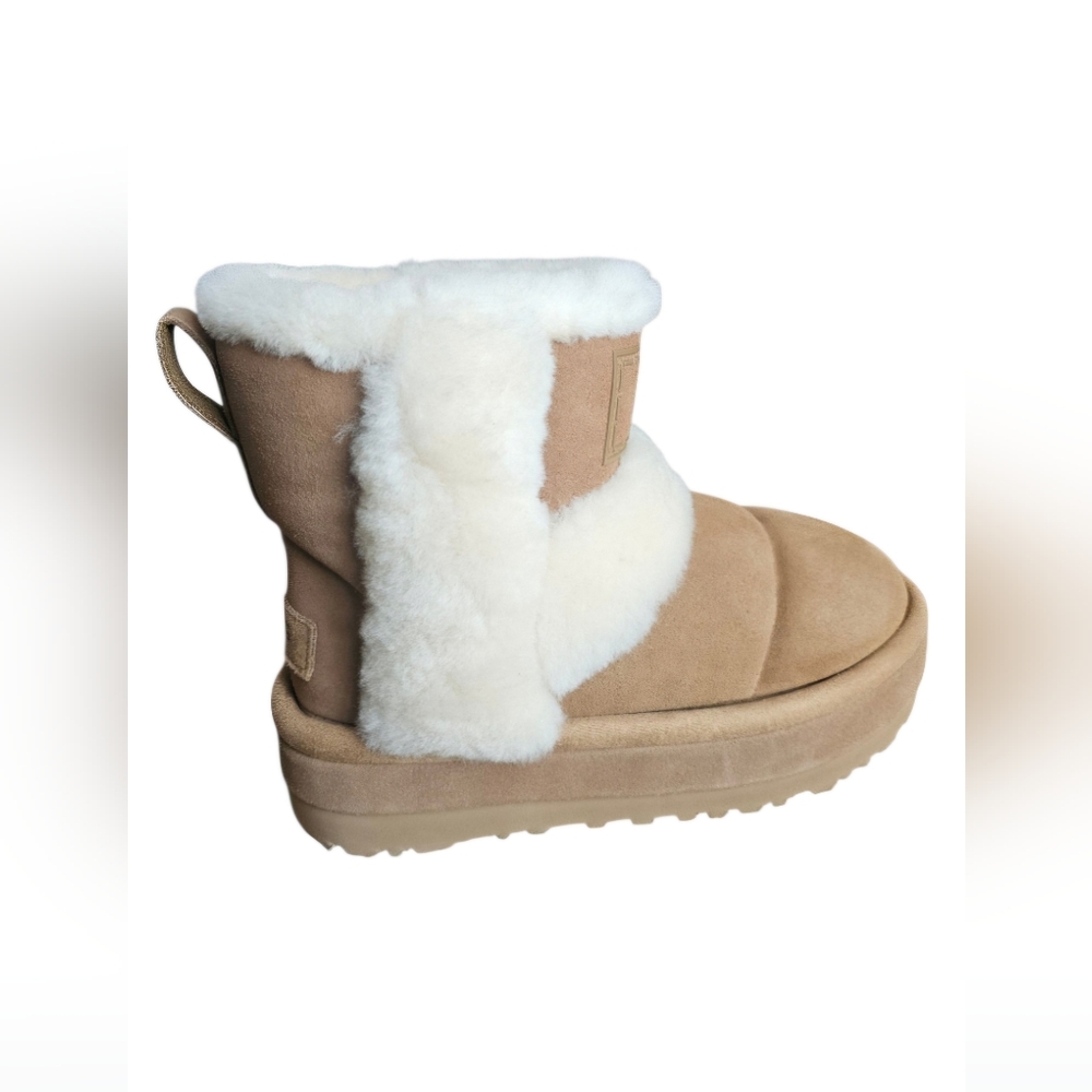 UGG Classic Chillapeak Chestnut Platform Boots Womens Size 8 S/N 1144046 NEW